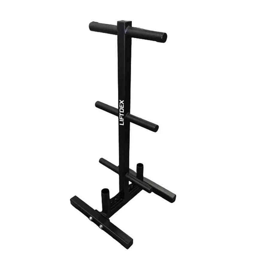 Liftdex 3 Level Plate Tree with Barbell Holder