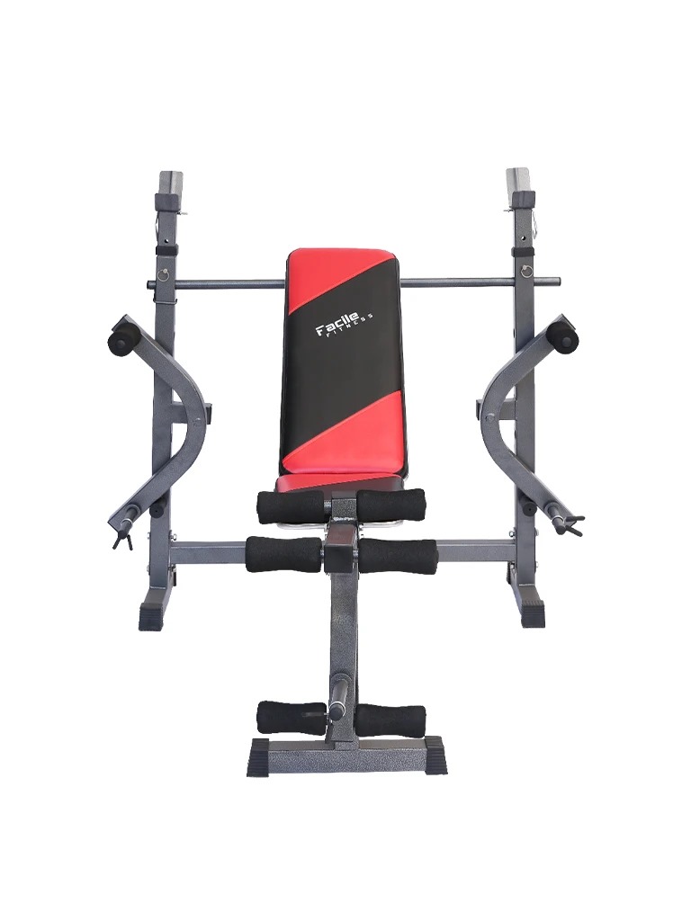 Facile Adjustable Bench With Squat Stand